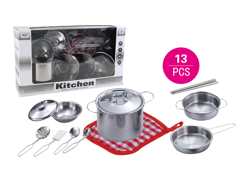 Stainless Steel Kitchen Set 13PCS