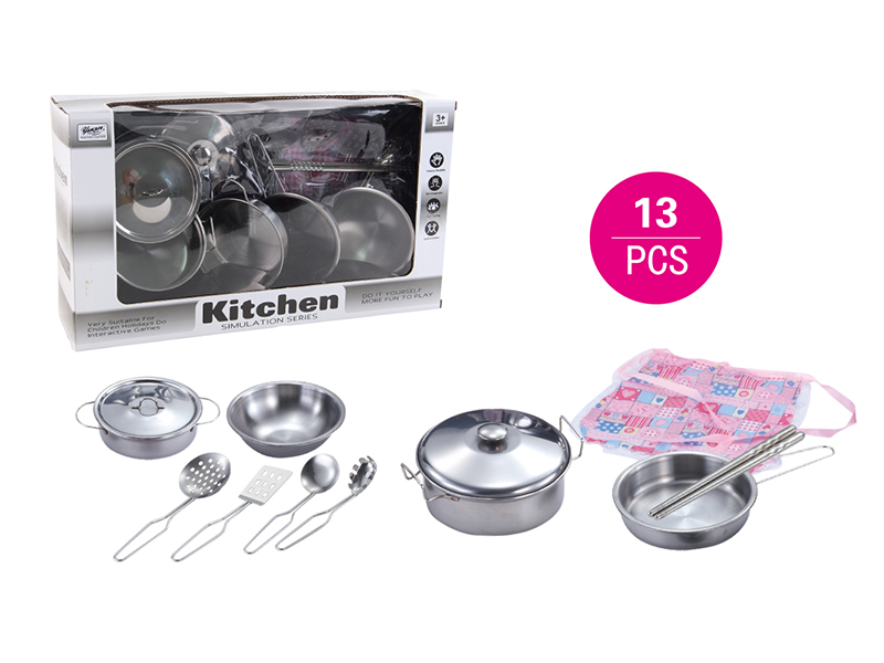 Stainless Steel Kitchen Set 13PCS