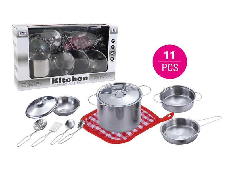 Stainless Steel Kitchen Set 11PCS