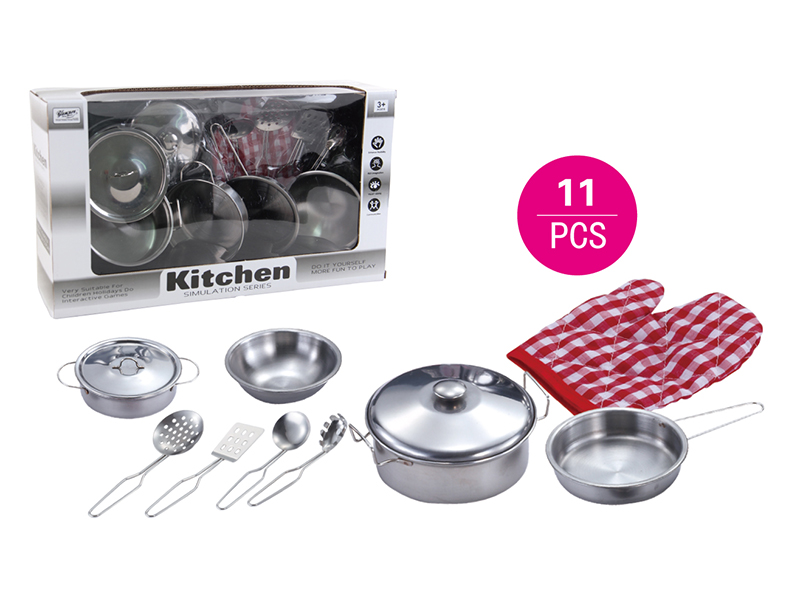 Stainless Steel Kitchen Set 11PCS