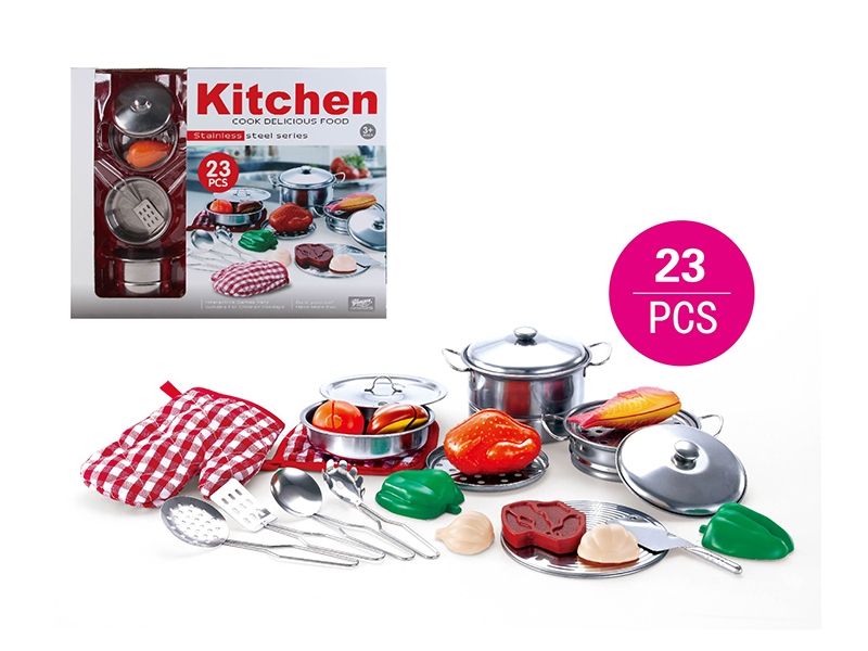 Stainless Steel Kitchen Set 23PCS
