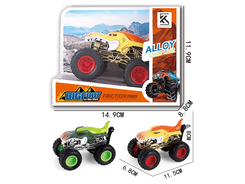 Friction Alloy Car