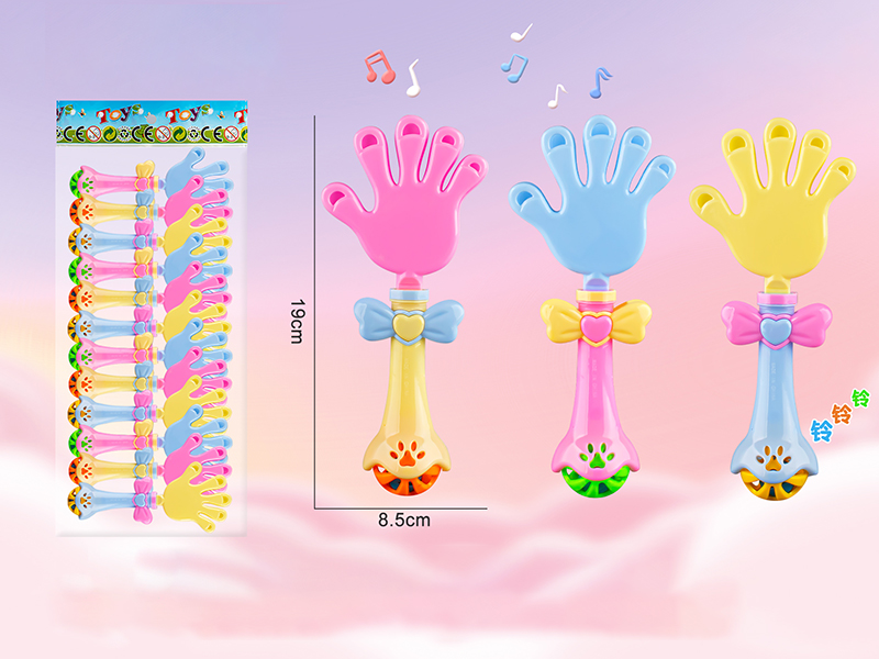 Hand Clapper Rattle 12pcs
