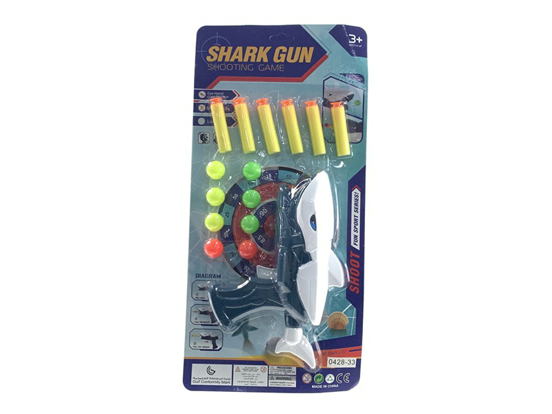 Ping-Pong Ball EVA Soft Bullet Gun