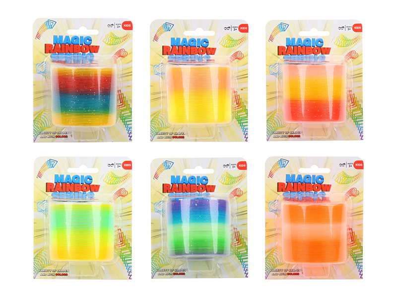 Crystal Mixed Color Rainbow Spring 1pcs