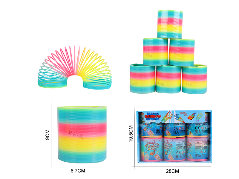 Rainbow Spring 6pcs
