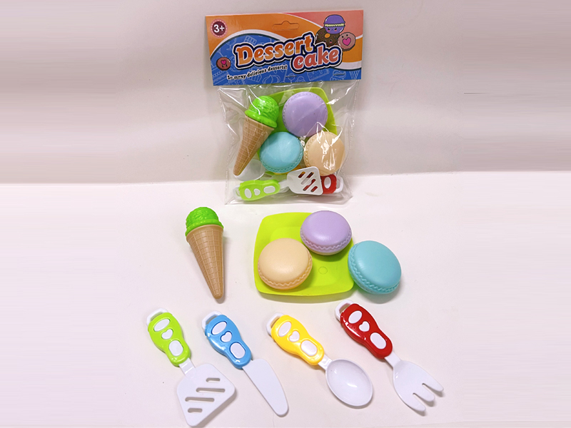 8Pcs Dessert Macaron Ice Cream