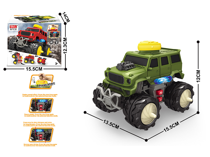 Programming Monster Truck(B/O,Sound,Light)