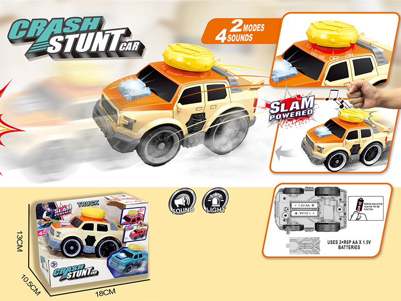 Slam Power Crash Stunt Car Electric Pickup
