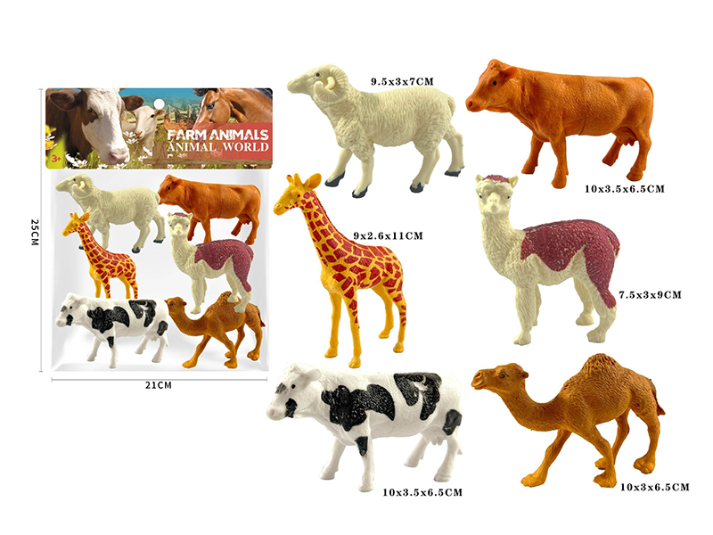 Farm Animals 6pcs