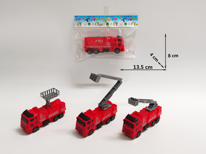 Pull Back Fire Engine