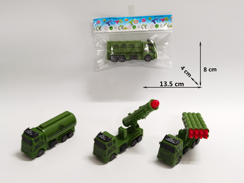 Pull Back Military Vehicle