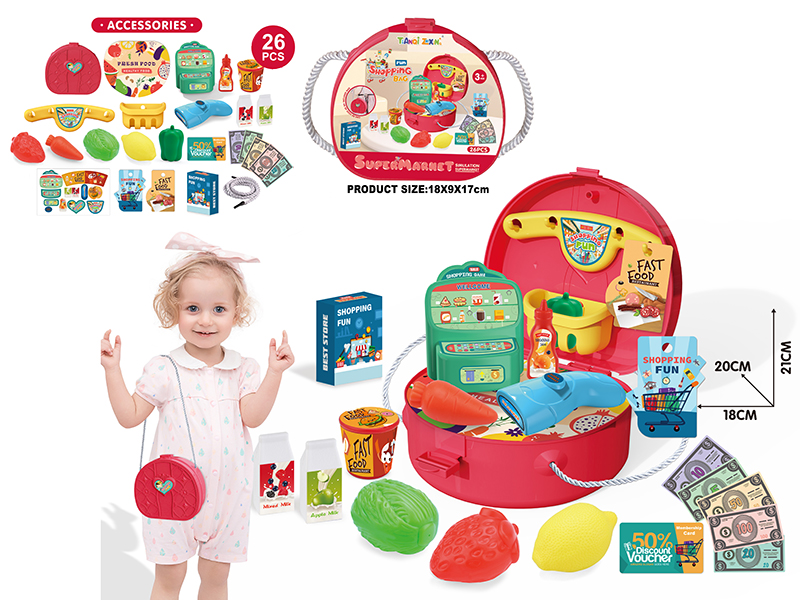 Supermarket Shoulder Bag 26pcs