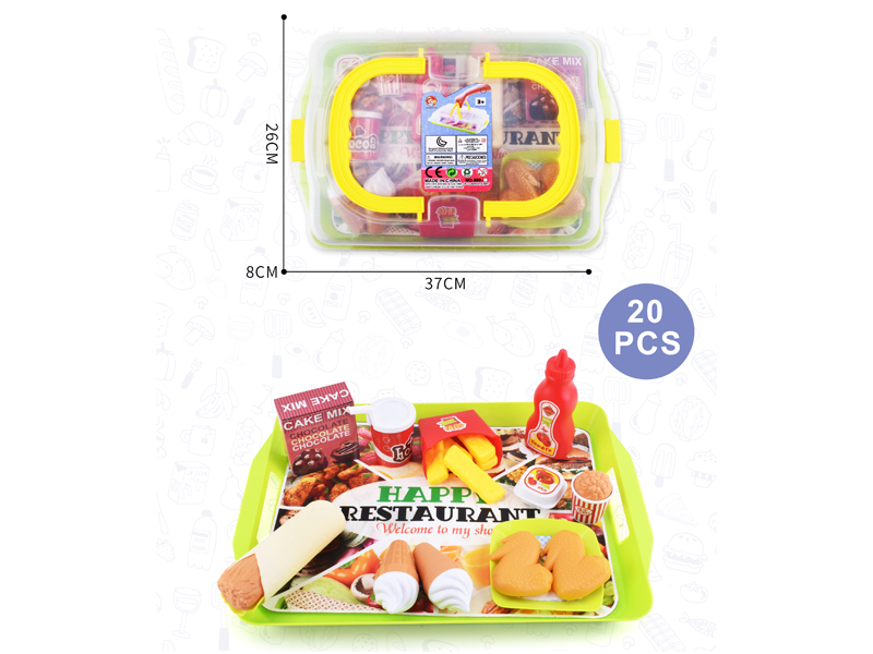 20PCS Multifunctional Dessert Toy Set