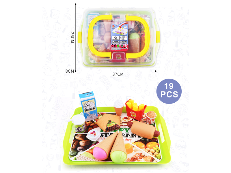 19PCS Multifunctional Dessert Toy Set