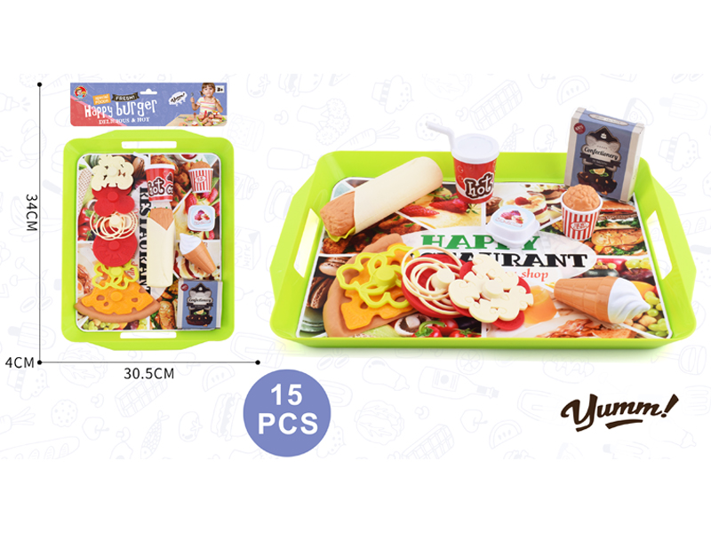 15PCS Pizza Toy Set