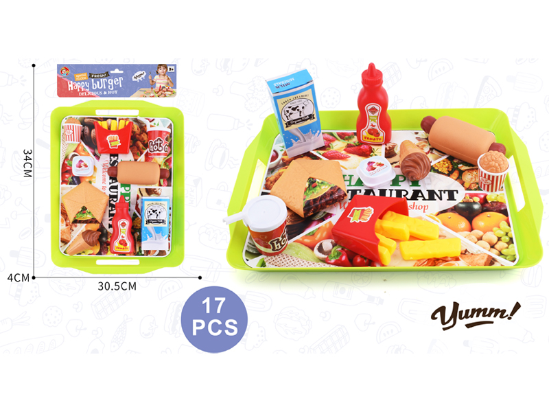 17PCS Hamburg Toy Set