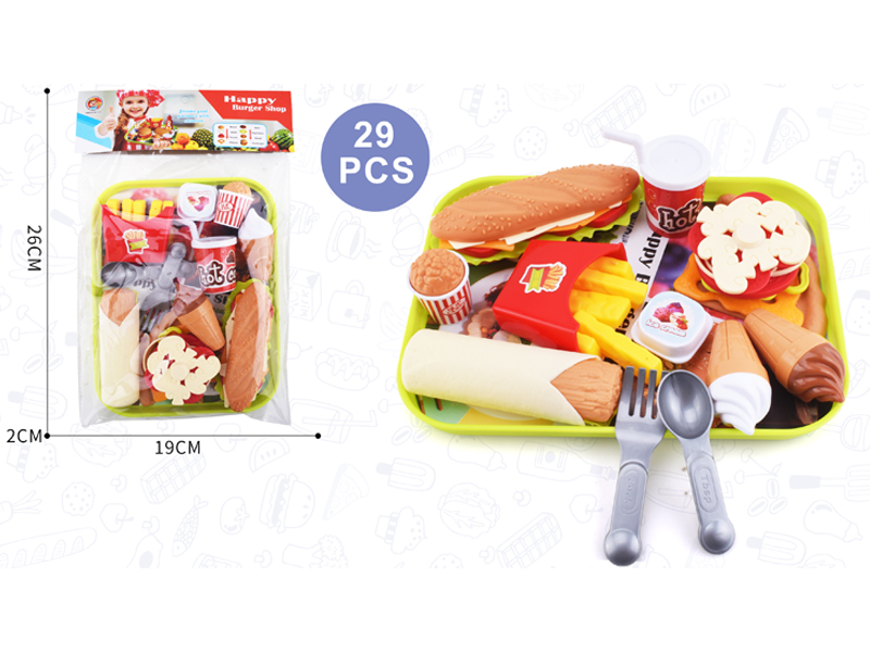 29PCS Hamburg Toy Set