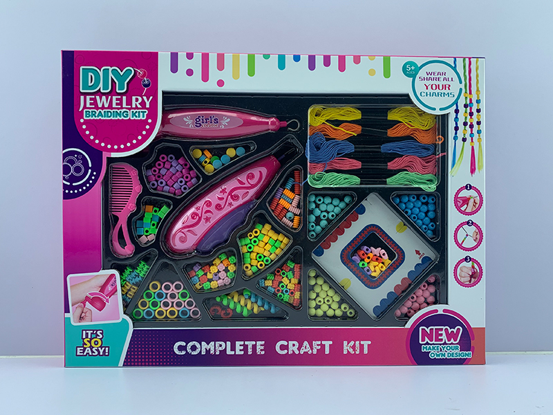 DIY Hair Knitting