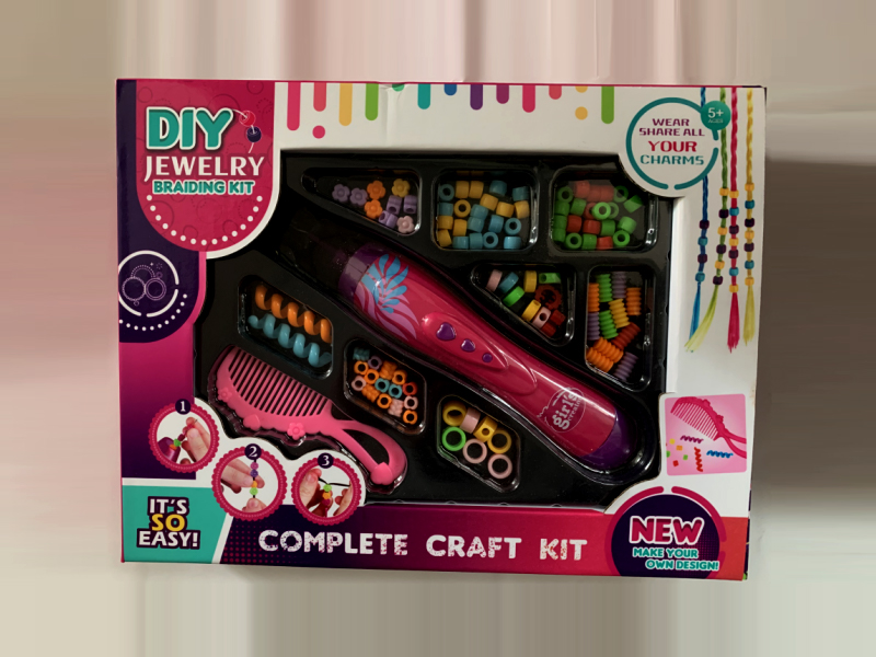 DIY Hair Knitting