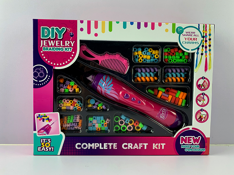 DIY Hair Knitting