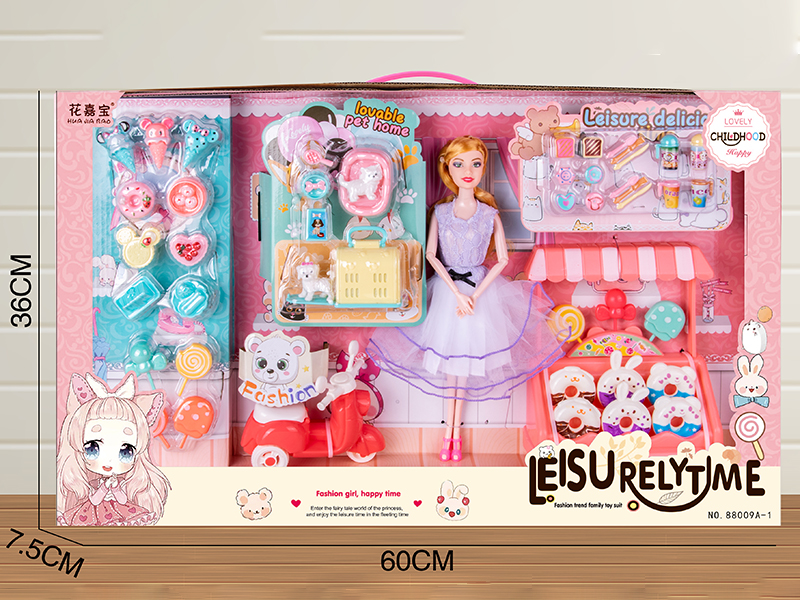 31cm Fashion Doll Dessert House Set