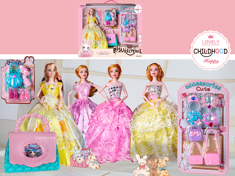 31cm Fashion Doll With Adornment Toys