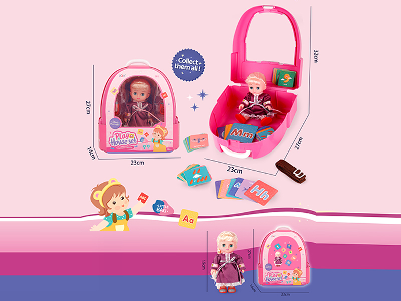 Intelligence Card Doll Backpack
