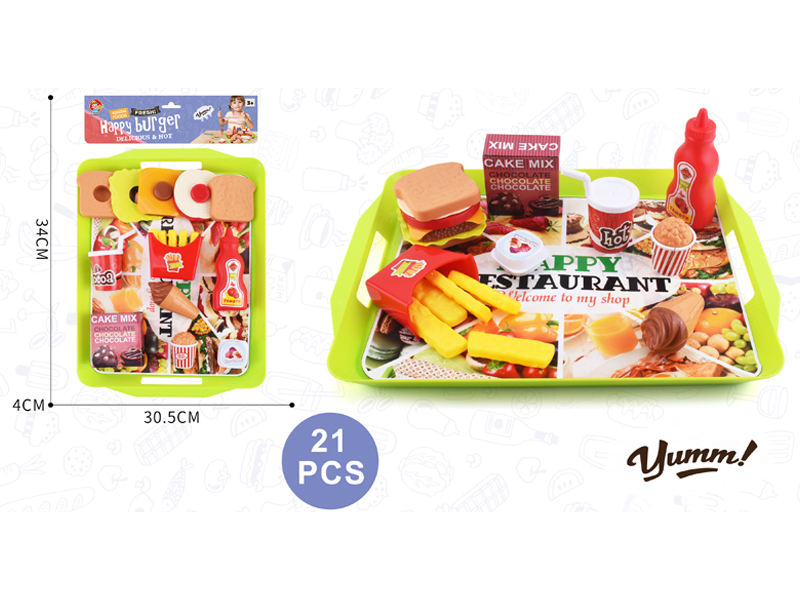 21PCS Hamburg Toy Set