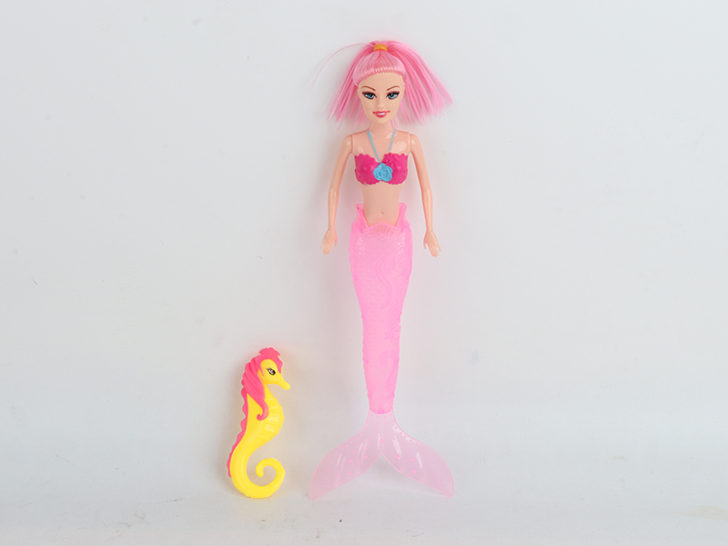 30cm Mermaid With Light + 1 Sea Horse