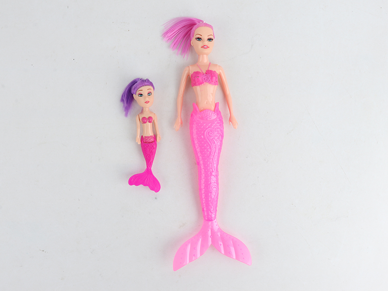 30cm Mermaid Without Light + 14cm Mermaid Without Light