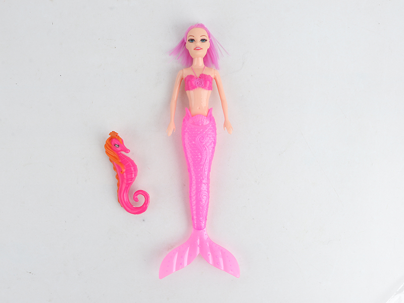 30cm Mermaid Without Light + Sea Horse