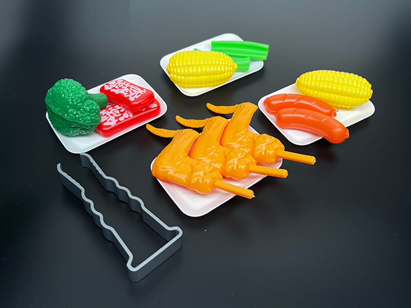 17PCS Barbecue Stand Toy Set