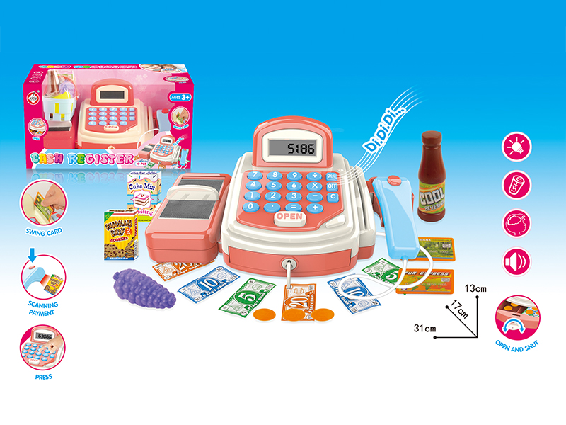 B/O Cash Register Toy Set
