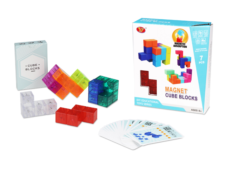 7PCS Magnetic Block
