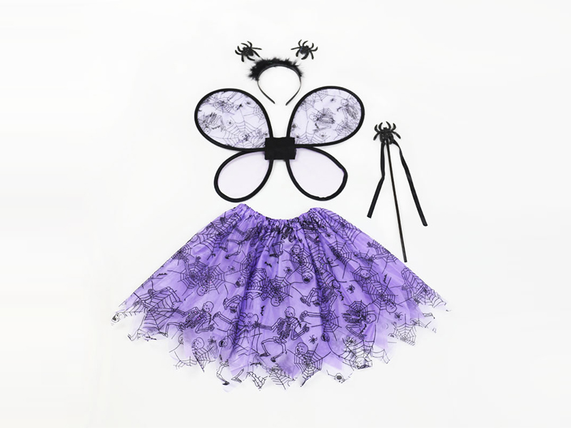 4PCS Purple Spider Goldless Gauze Set