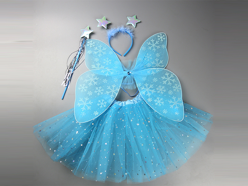 4PCS Ice And Snow Butterfly Set