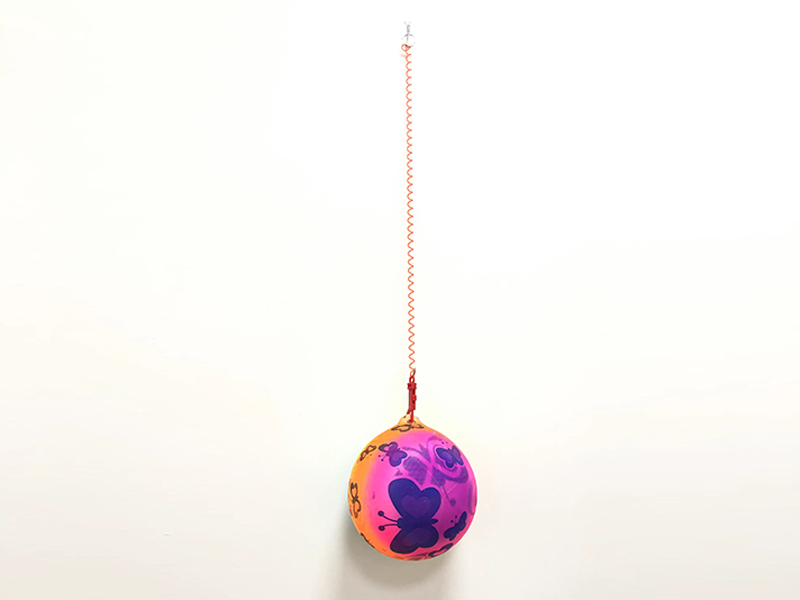 9 Inch Butterfly Rainbow Chain Ball With Light