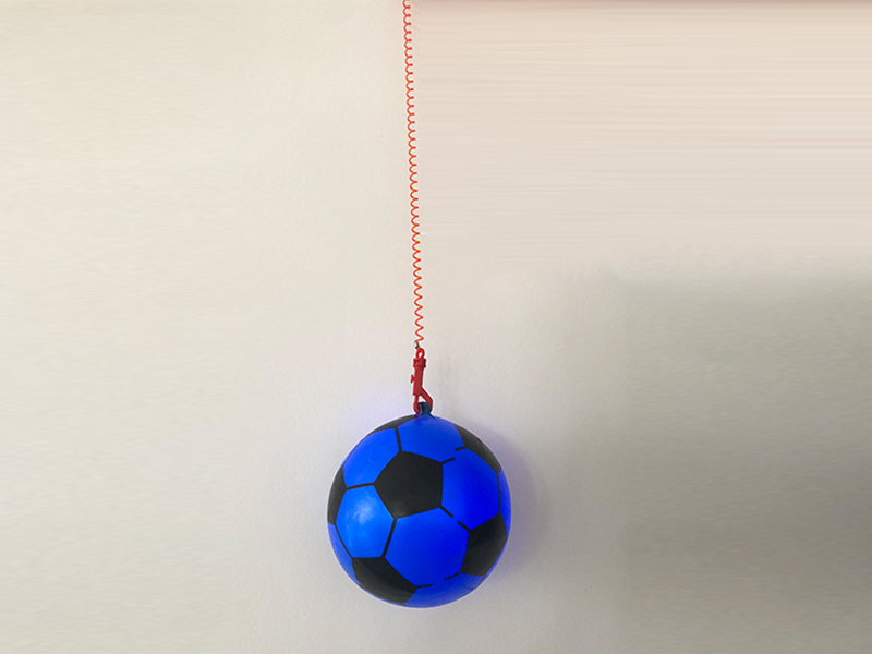 9 Inch Football Inflatable Chain Ball With Light