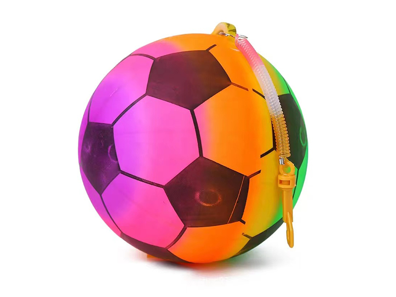 9 Inch Rainbow Football Hammer Ball