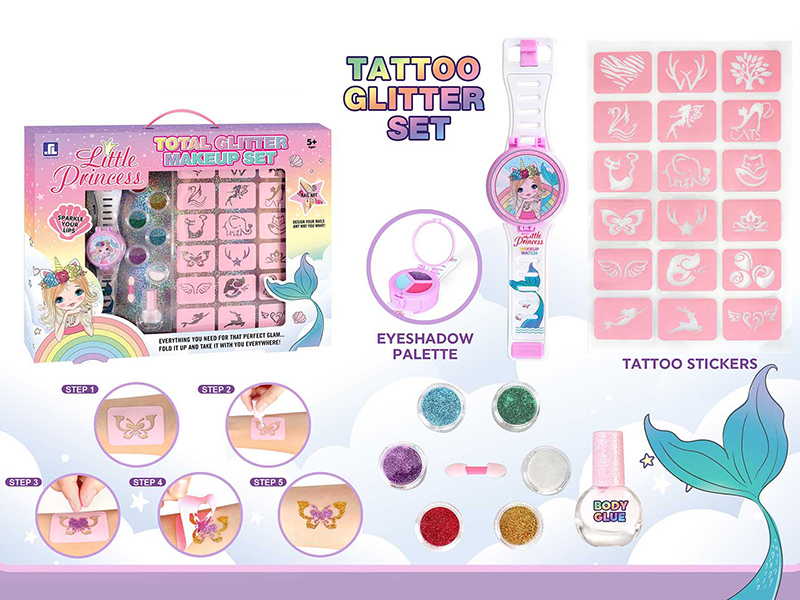 Tattoo Glitter Set