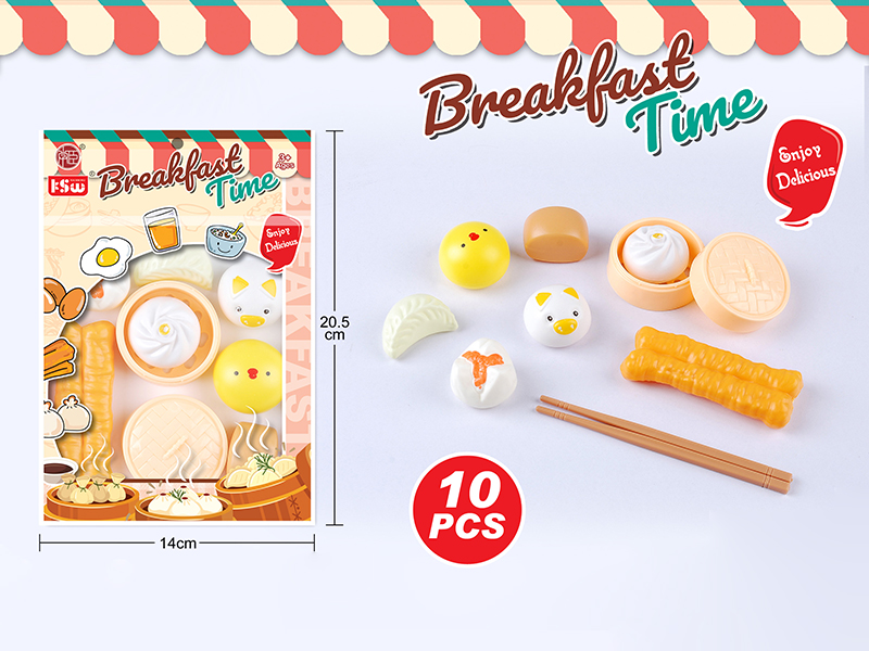 Breakfast Food Set 10pcs