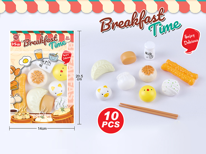 Breakfast Food Set 10pcs