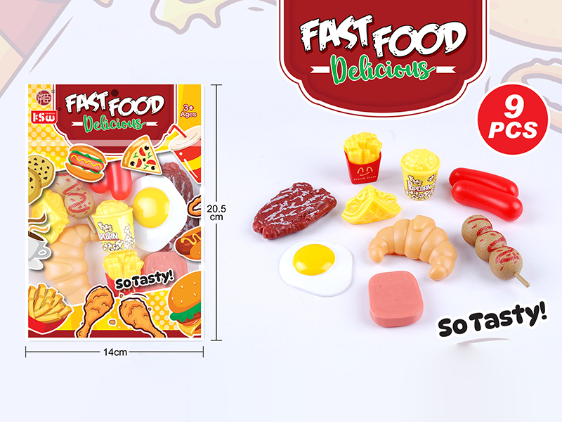Western Food Set 9pcs