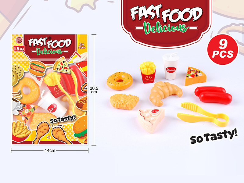Western Food Set 9pcs