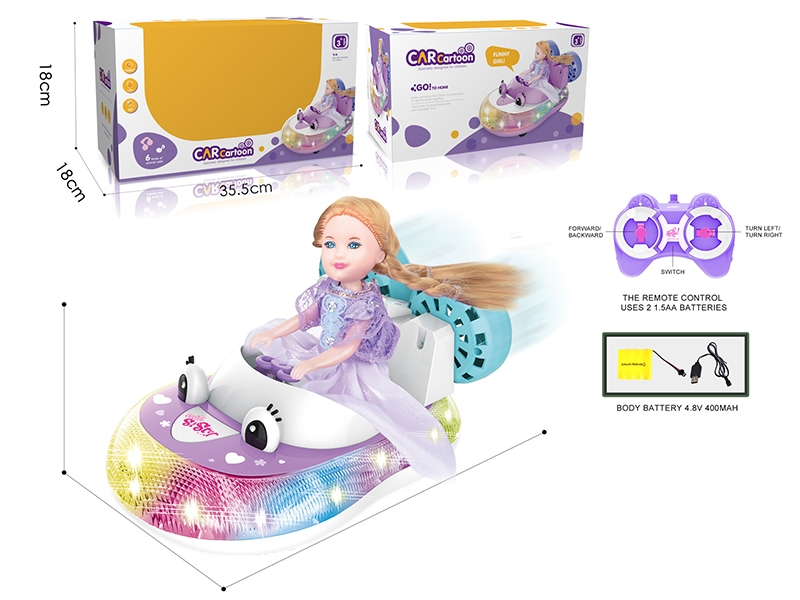 Remote Control Anne Princess Hovercraft