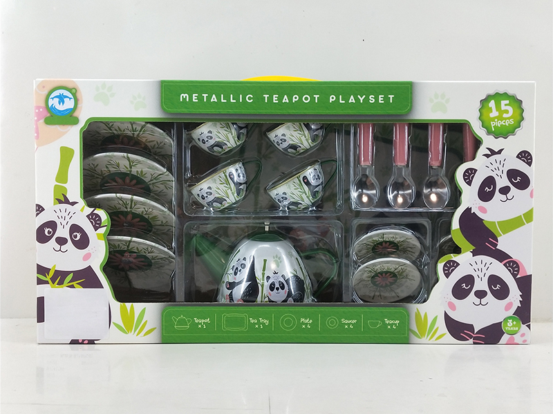 Panda Pattern Tea Set (19PCS)