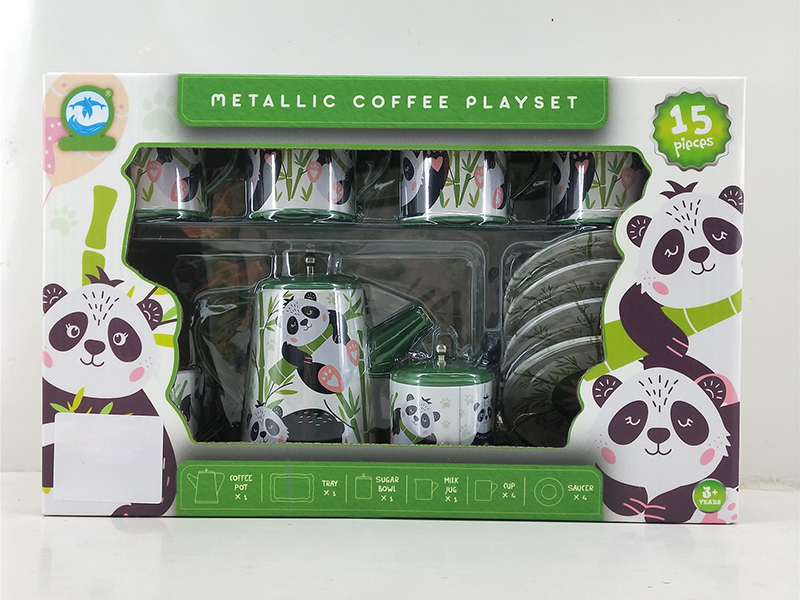 Panda Pattern Coffee Set (14PCS)