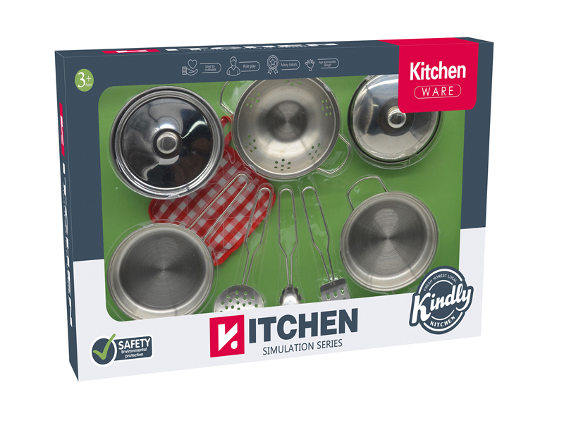 Stainless Steel Kitchen Set