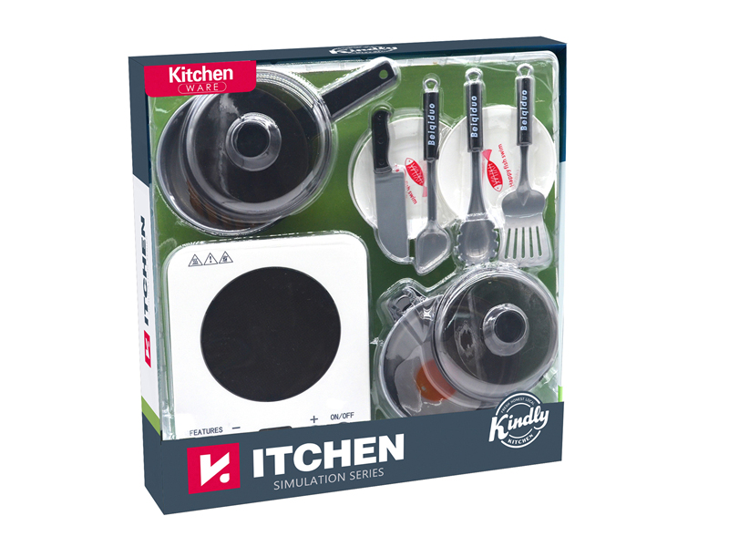 Simulated Tableware With Induction Cooker
